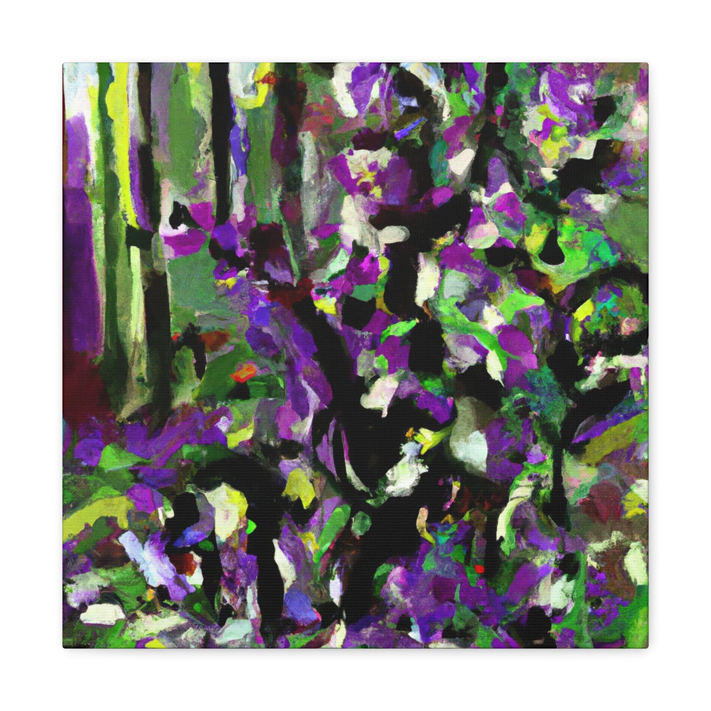 Lilac in Expressionism - Canvas