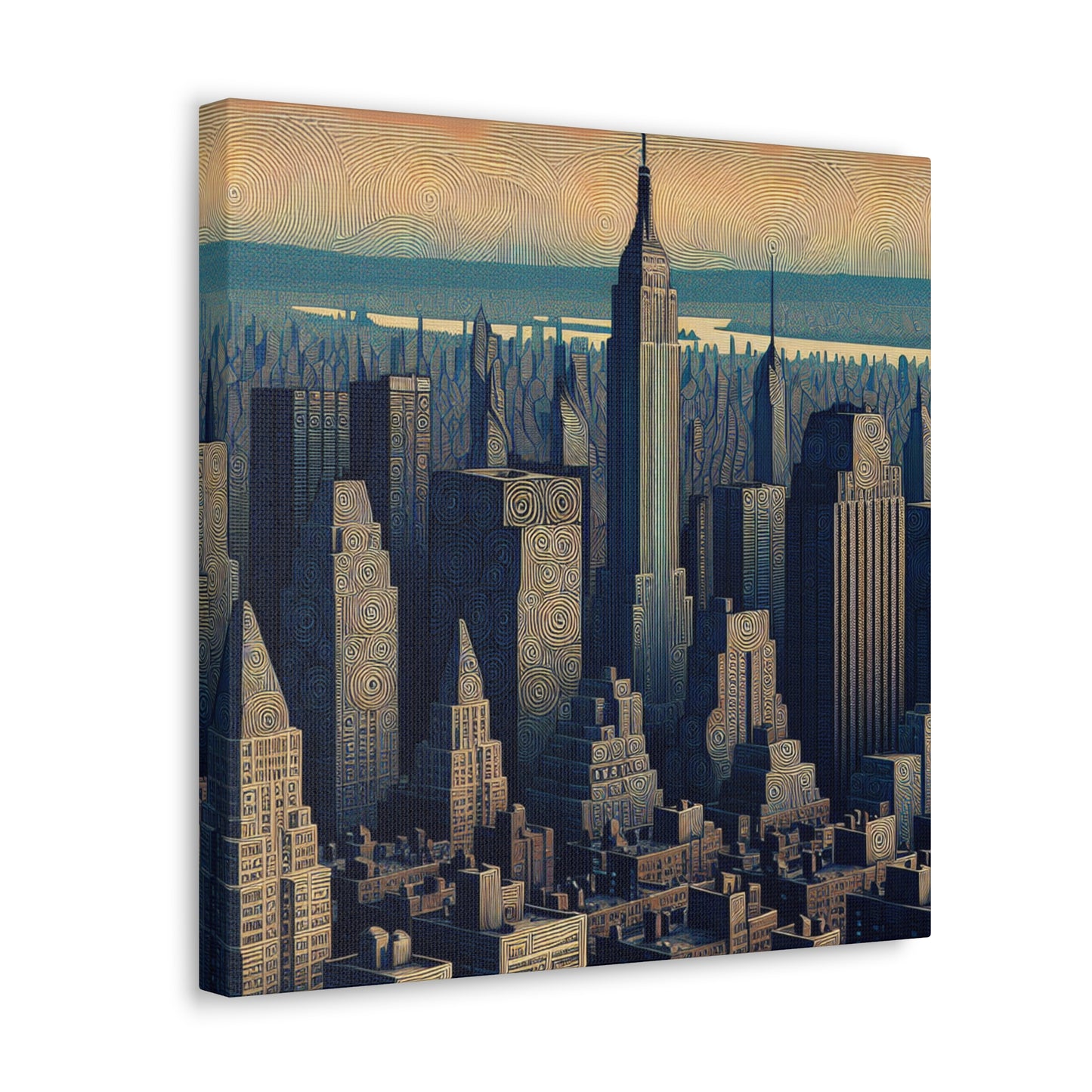 Urban Symphony of Life - Canvas