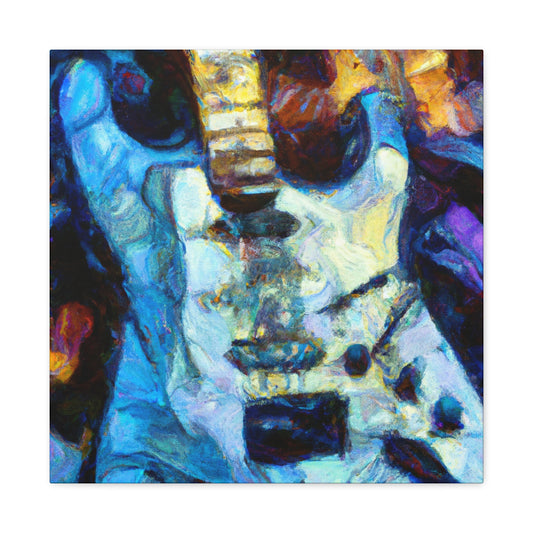 "Fender In Impressionism" - Canvas