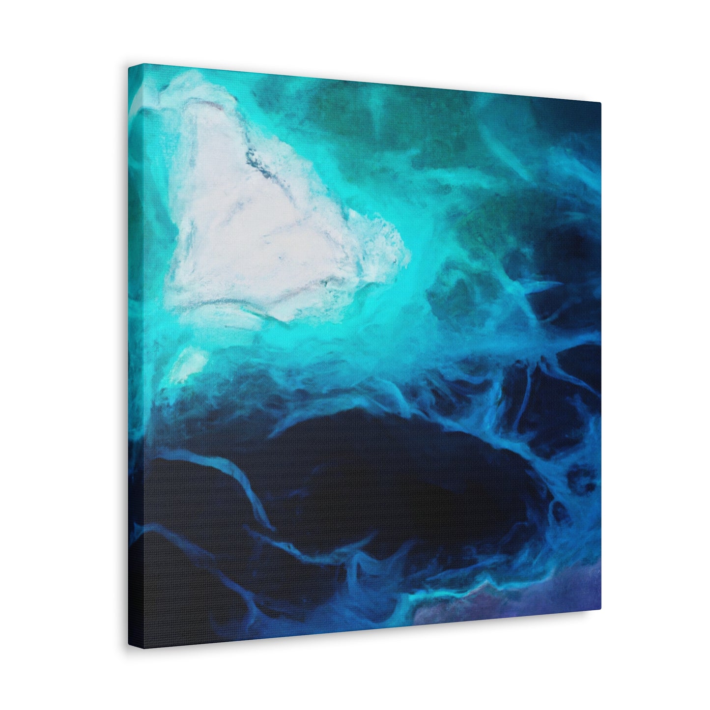 Ocean's Eternal Vibrancy - Canvas