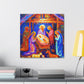 "The Nativity Scene Awakens" - Canvas