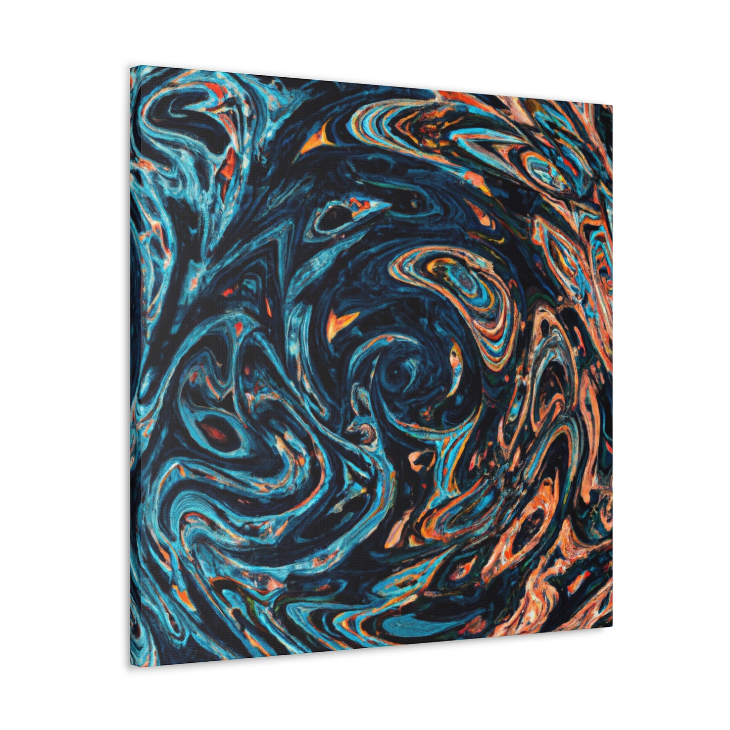 "Starry Sky Swirls" - Canvas