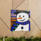 "Frosty Deco Frosting" - Canvas