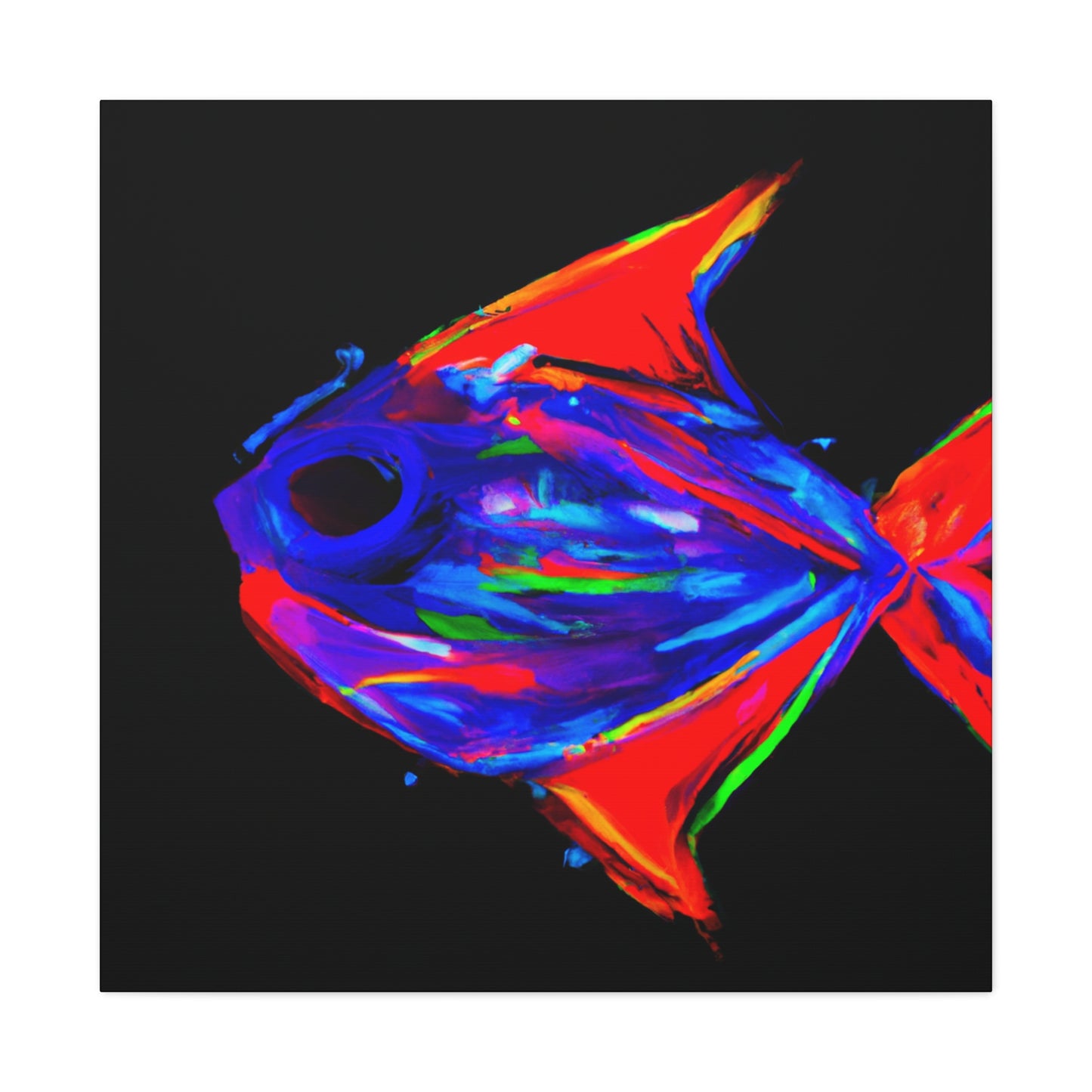 Neon Tetra Brilliance - Canvas