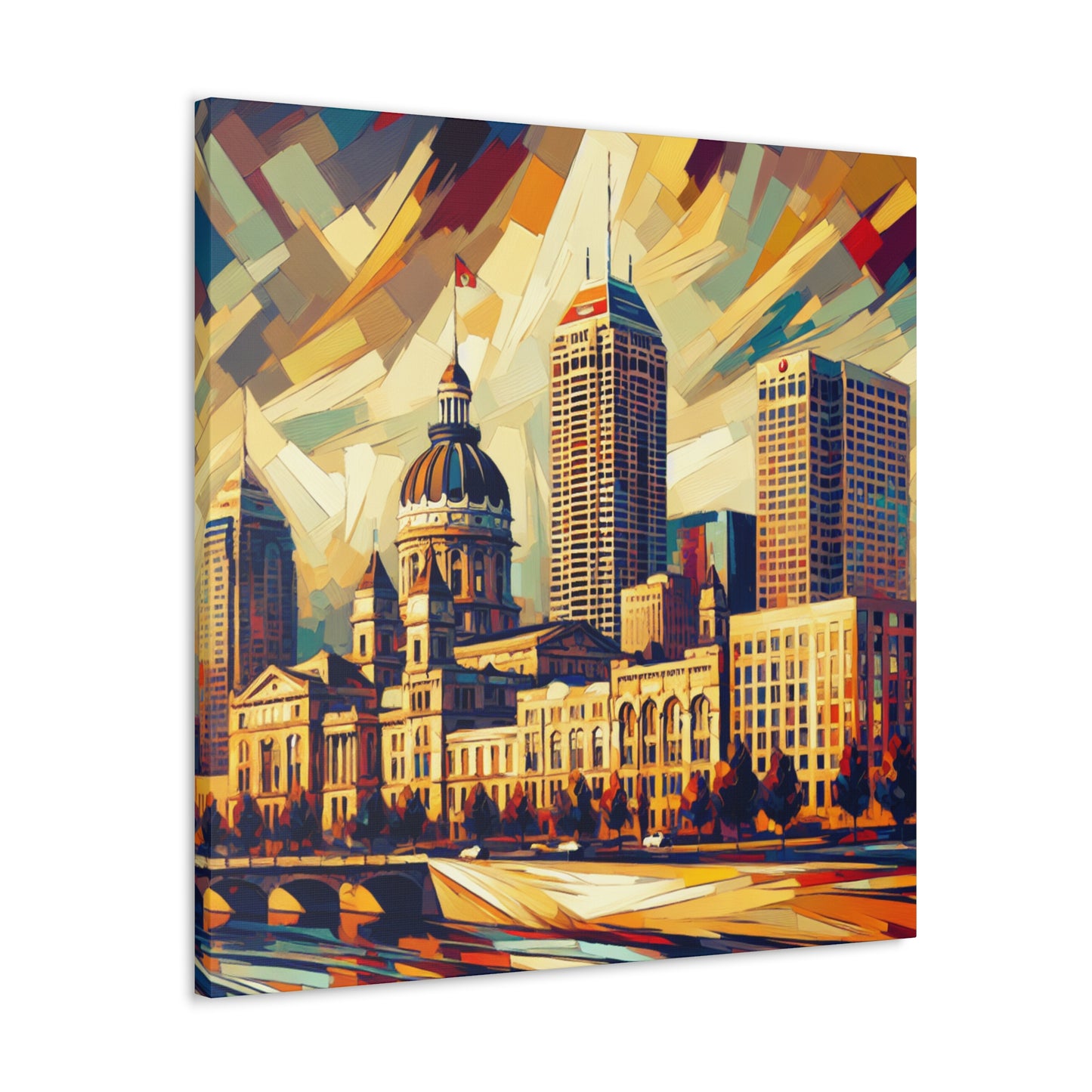 "Urban Ecstasy Unveiled" - Canvas