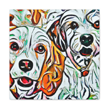 Spaniel in Abstractions - Canvas