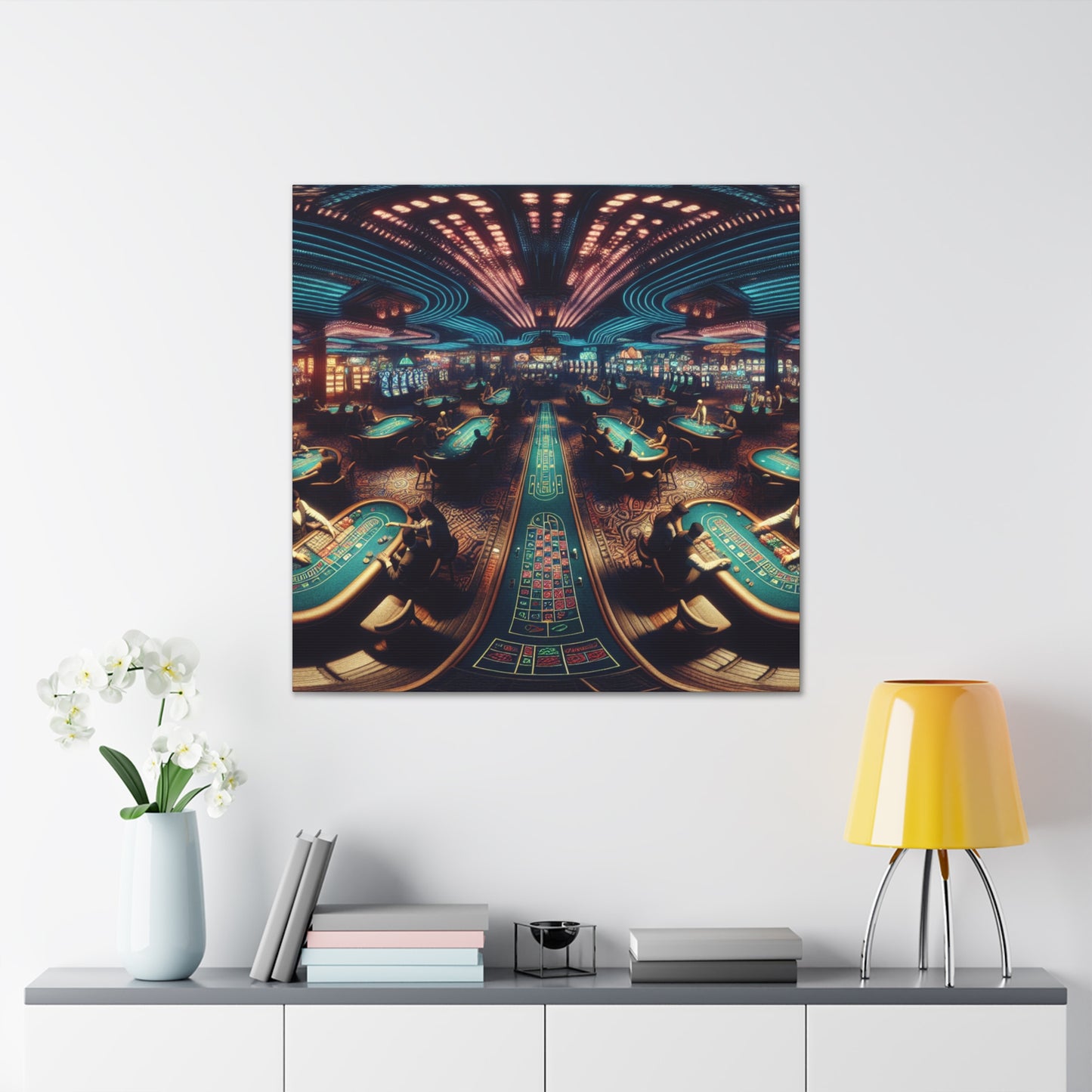 Gilded Gambler's Ballroom - Canvas