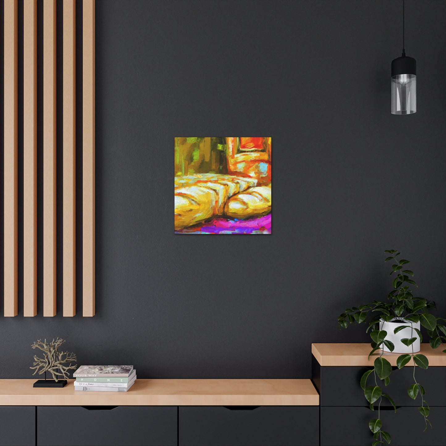 "Bread of Fauvism Wind" - Canvas