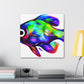 Rainbow Fish Reflection - Canvas