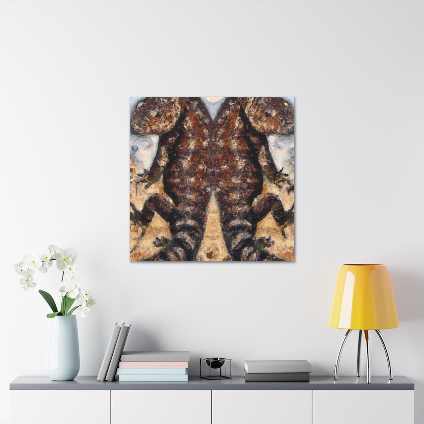 "Gila Monster in Impressionism" - Canvas