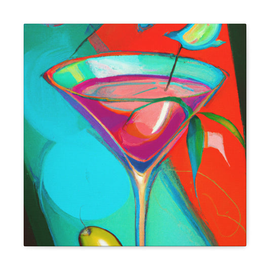 "Toasting the Martini Life" - Canvas