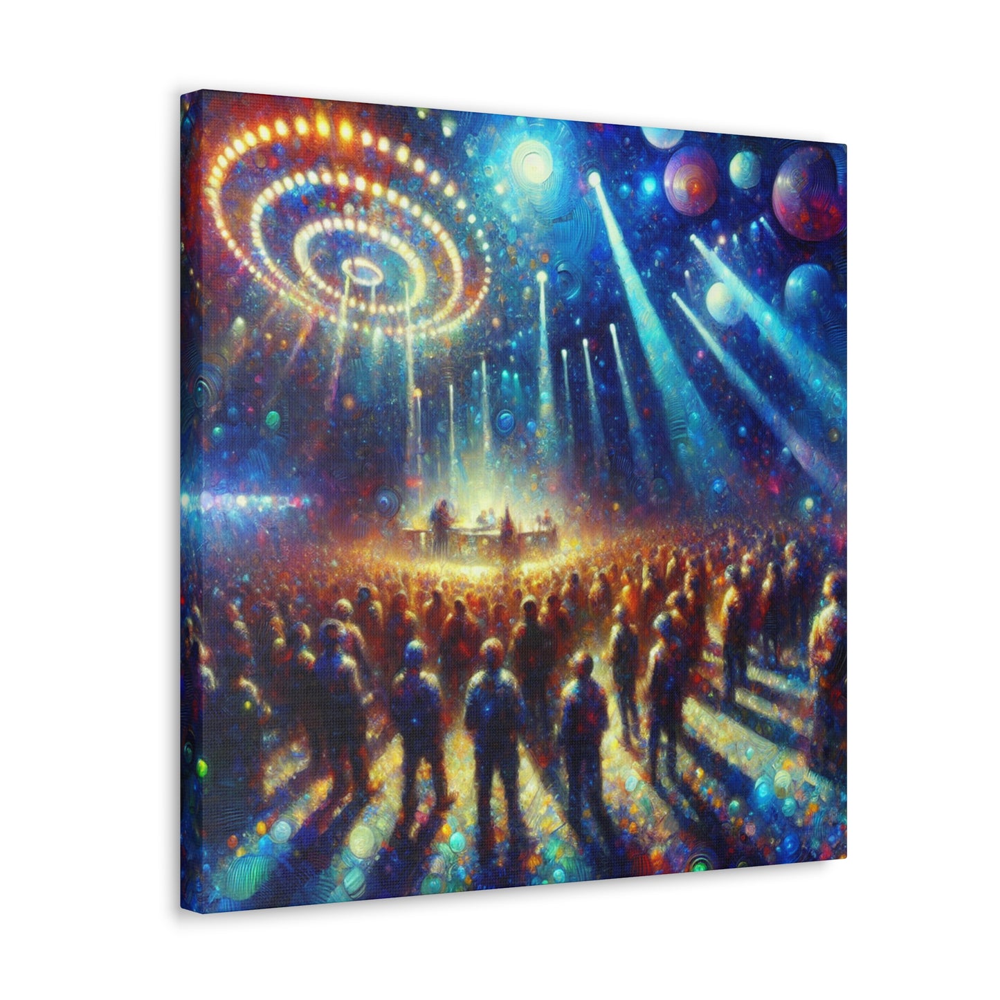 Psychedelic Dance of Dreams - Canvas