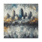 "Urban Symphony Unveiled" - Canvas