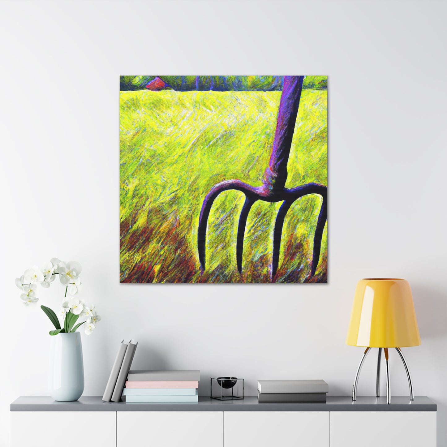 Pitchfork in Impressionism - Canvas