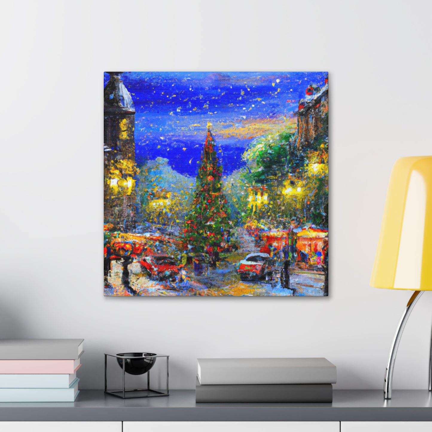 City Square Reverie - Canvas