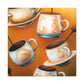 Tea Cups Dreamscape - Canvas