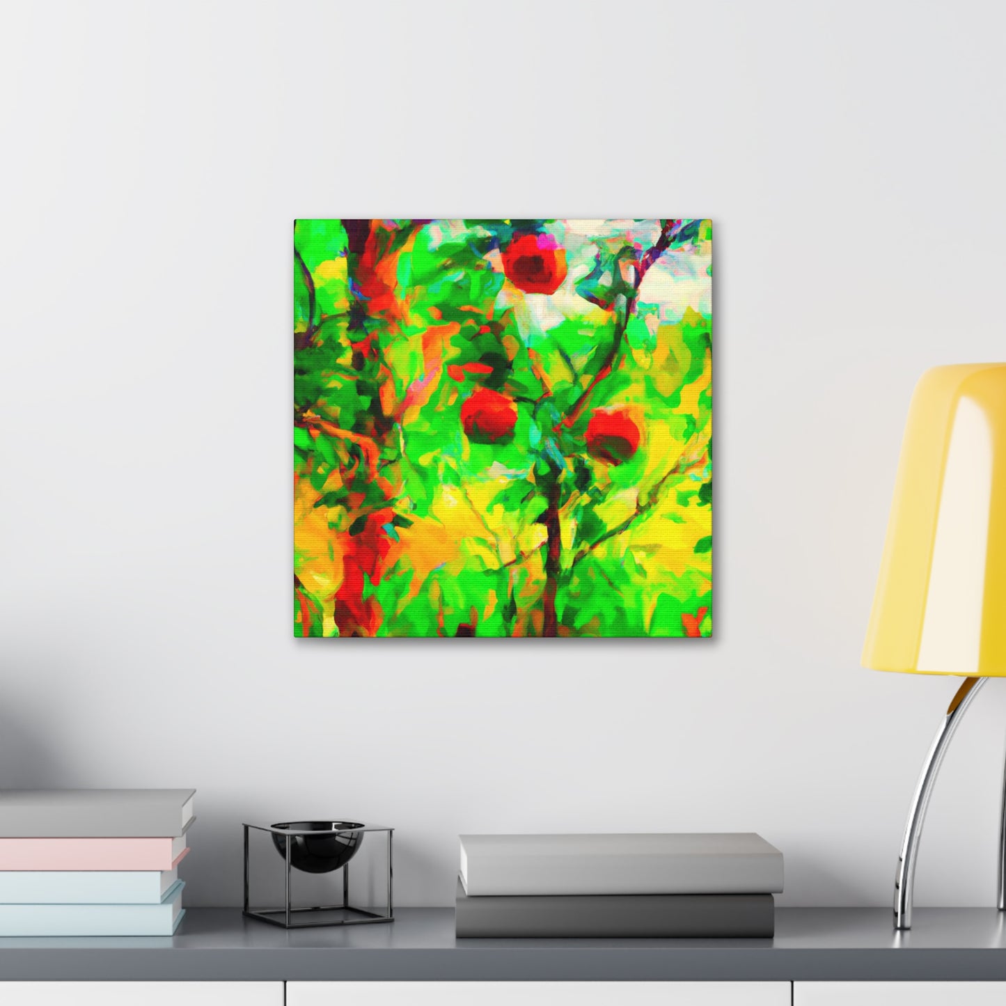 "Apple Tree Oasis" - Canvas