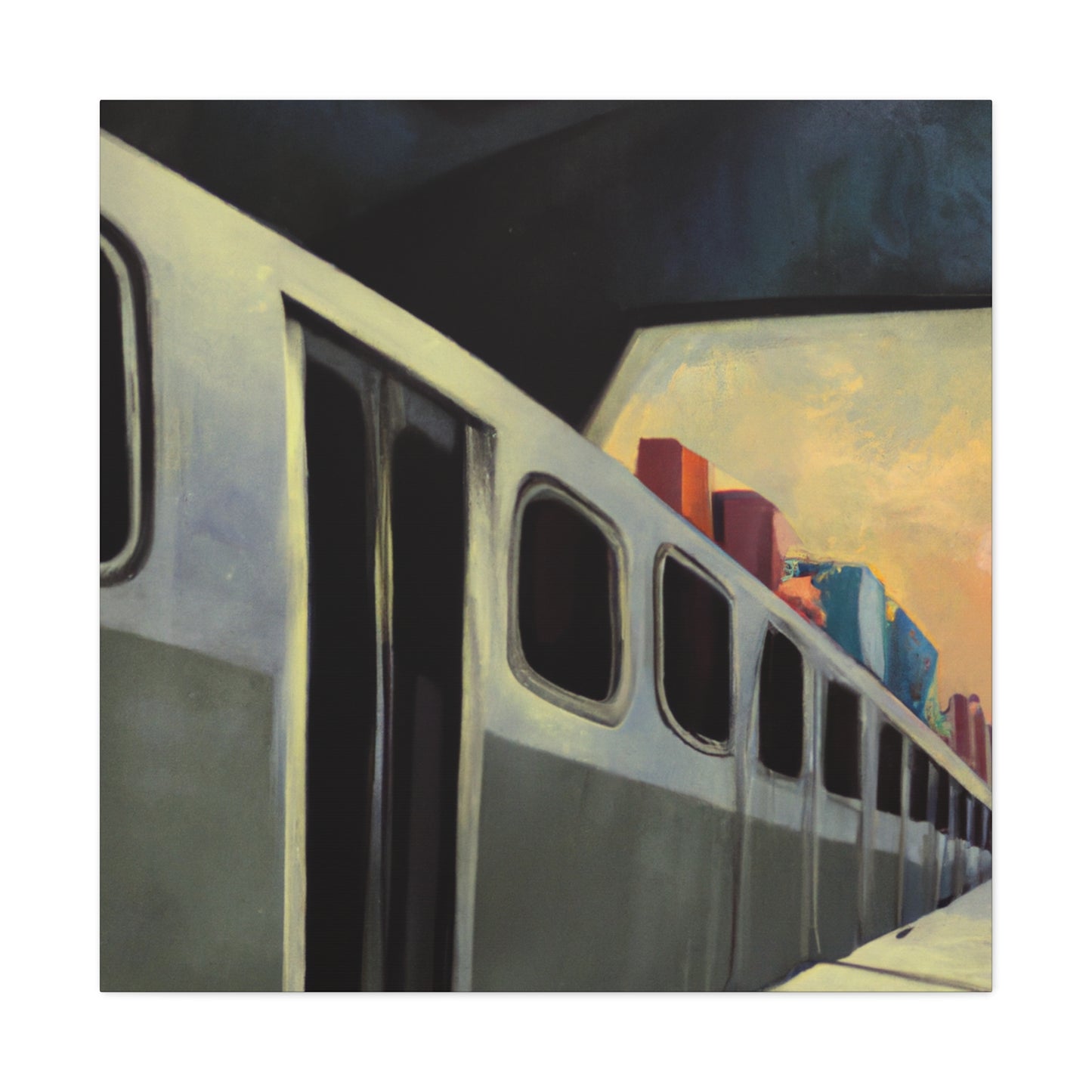 Subway to Surrealism - Canvas