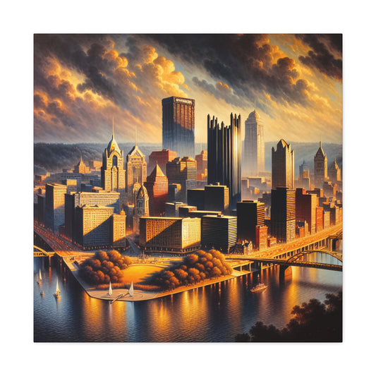 "Pittsburgh's Flourishing Renaissance" - Canvas