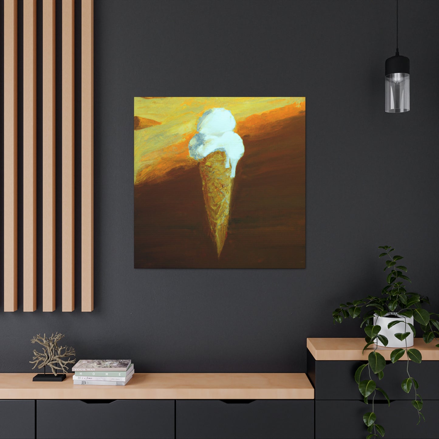 "Cone of Summer Joy" - Canvas