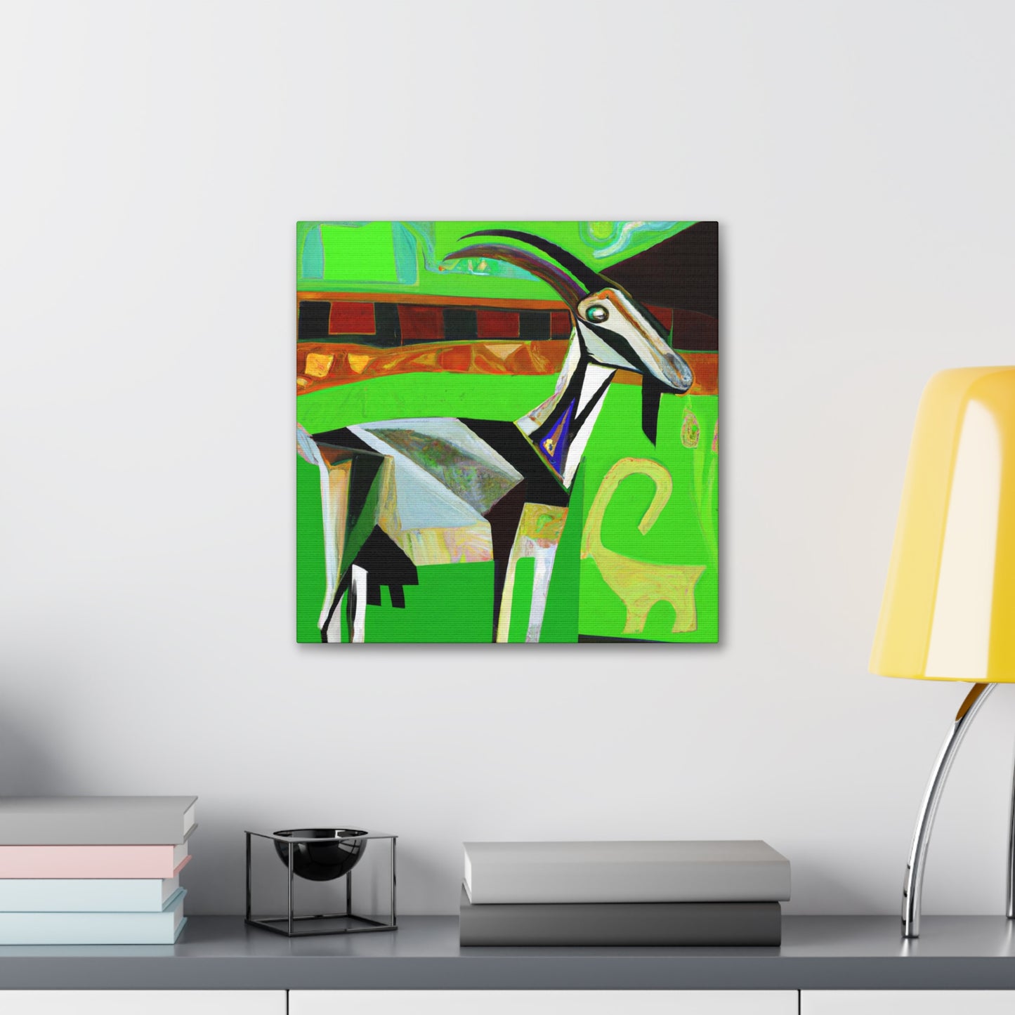 Goat of Art Deco - Canvas