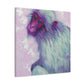 "A Japanese Macaque Dream" - Canvas