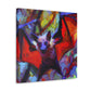 Indian Flying Foxes - Canvas