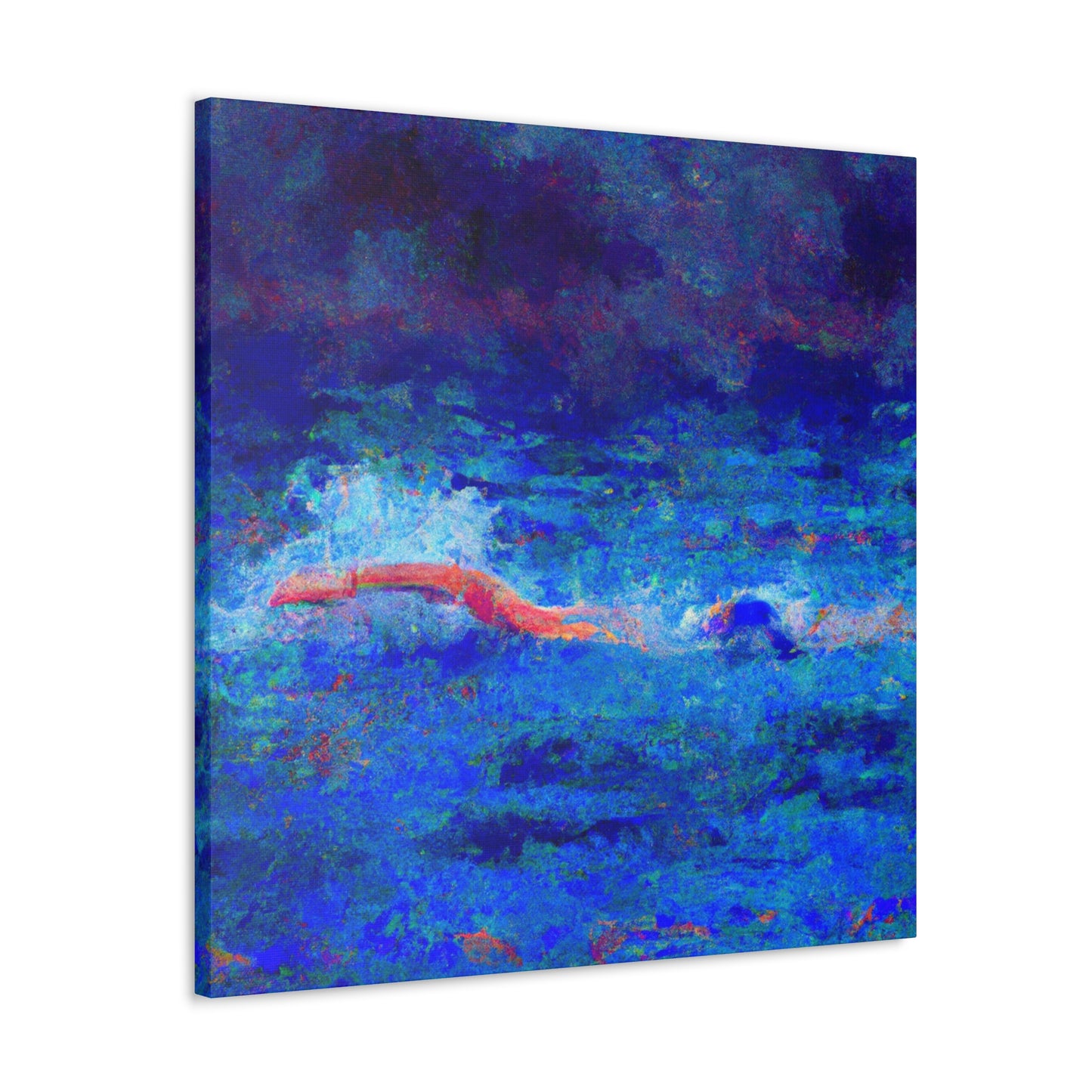 "Summer Swimmers Rejoice!" - Canvas