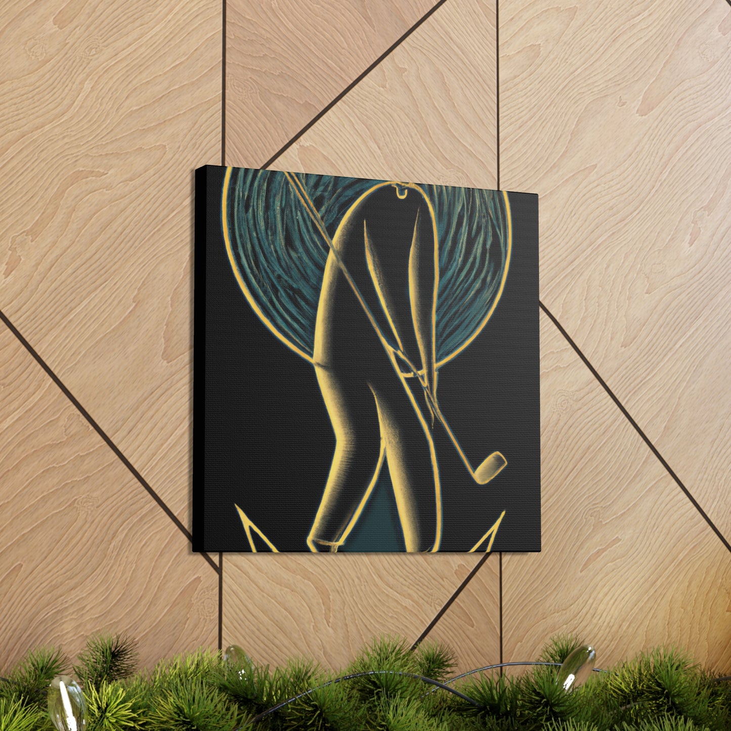 Golfing in the Roaring Twenties - Canvas