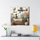 Whispering Transport Elegance - Canvas