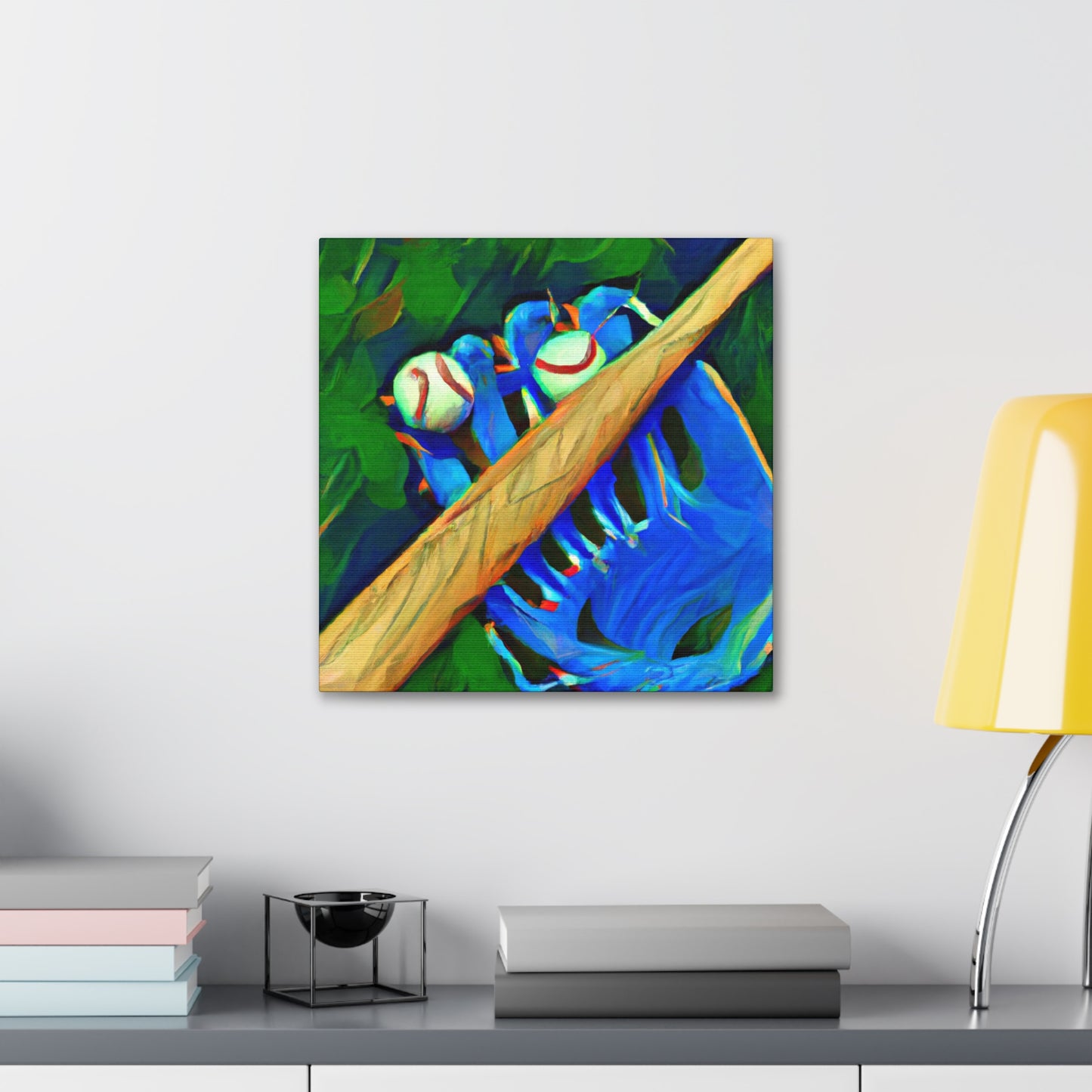 Baseball in Summertime - Canvas