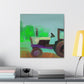 Tractor in Abstraction - Canvas