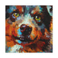 Aussie Shepherd Impression - Canvas