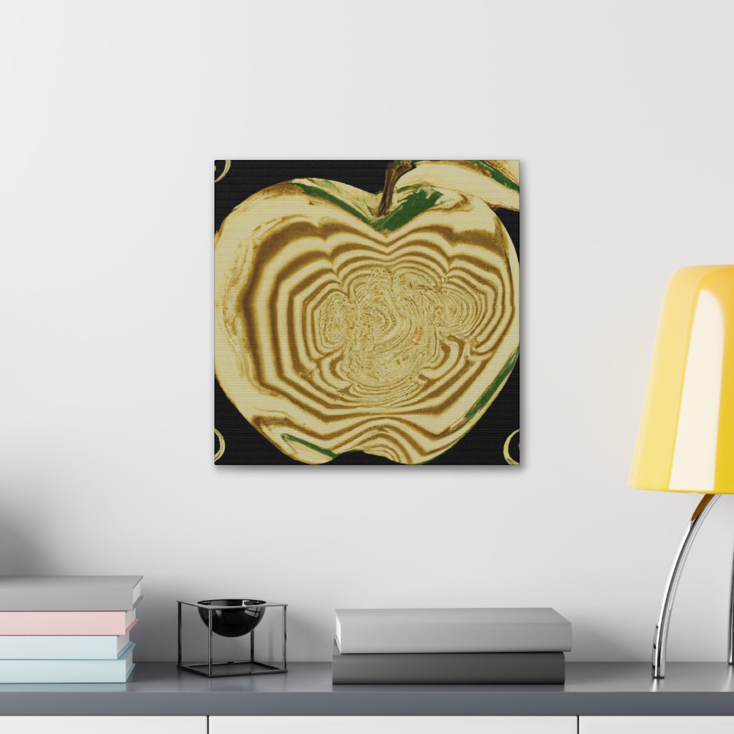 "Apple of Art Nouveau" - Canvas