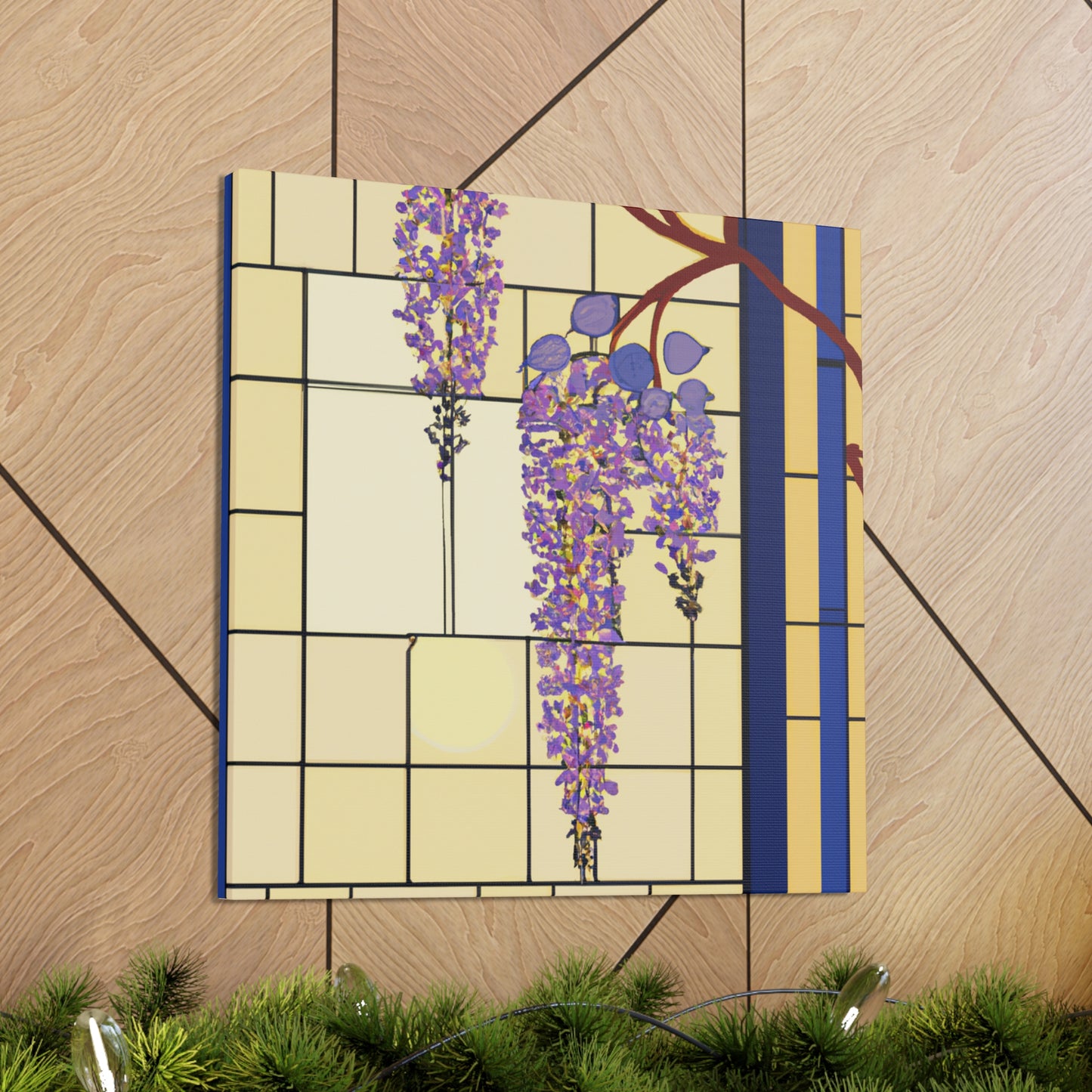 "Wisteria in Bloom" - Canvas