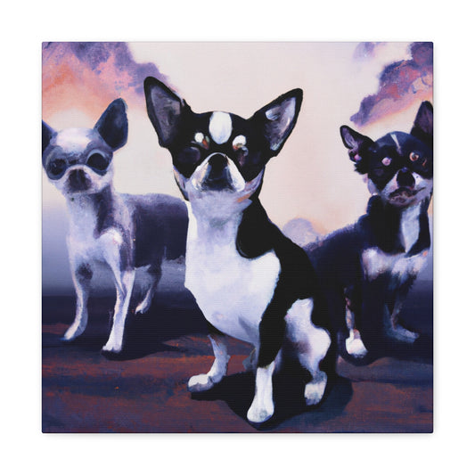 "Chihuahua in Deco". - Canvas