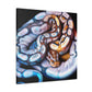 "Coursing Ball Python Vigor" - Canvas