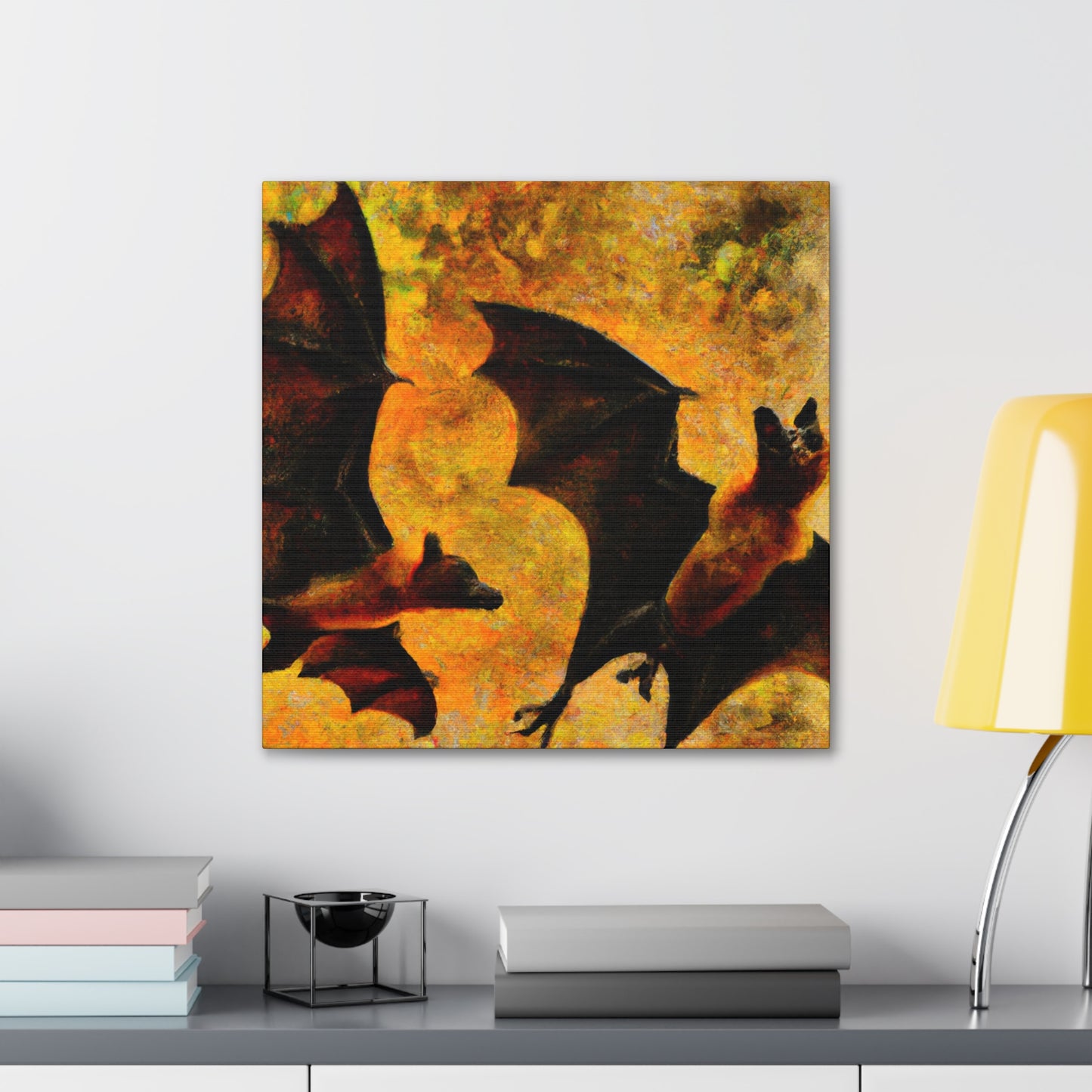 Silent Flying Foxes - Canvas