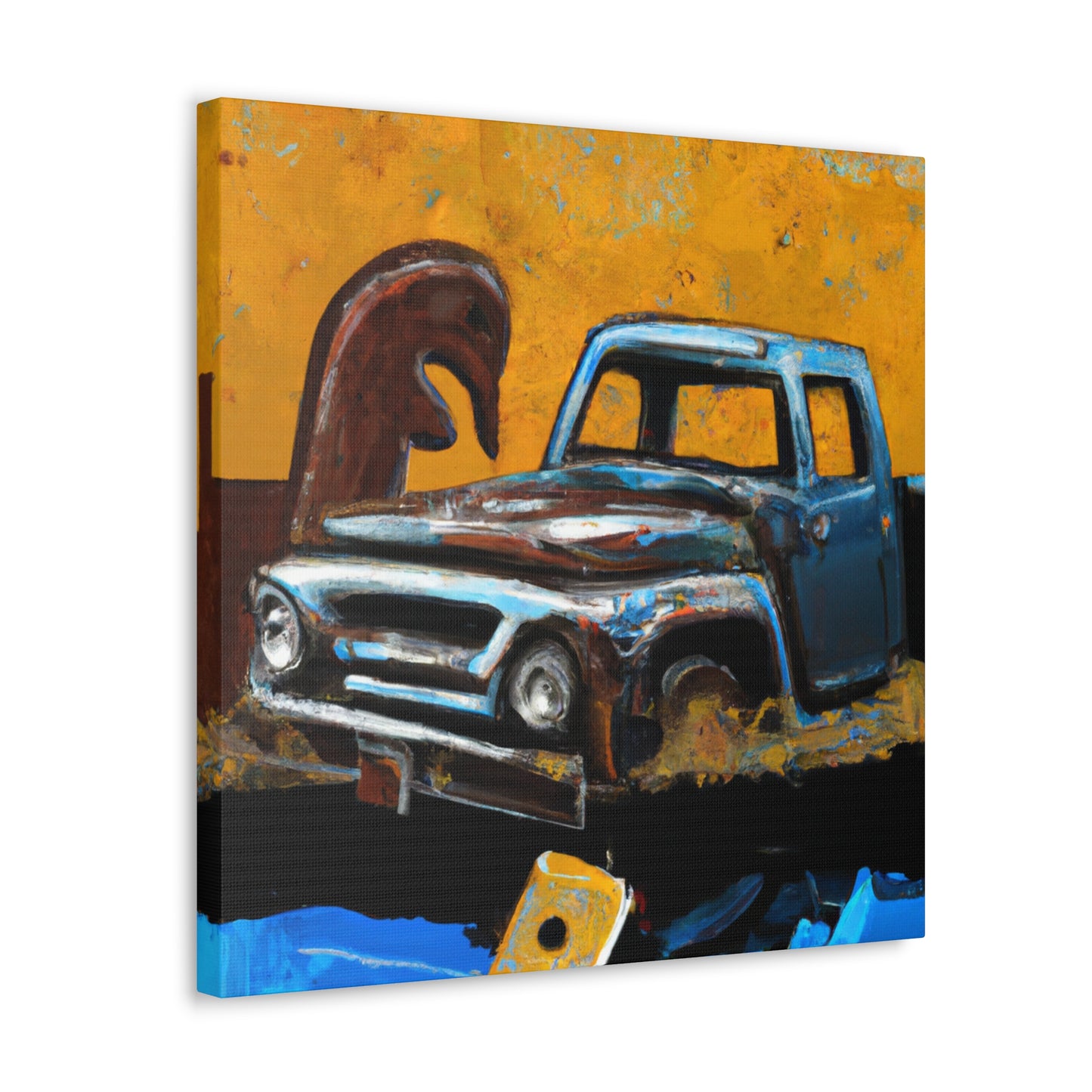 "Old Pickup Dreamscape" - Canvas