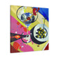 Sipping with Martini Delight - Canvas