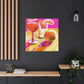 Orange Fauve Ablaze - Canvas