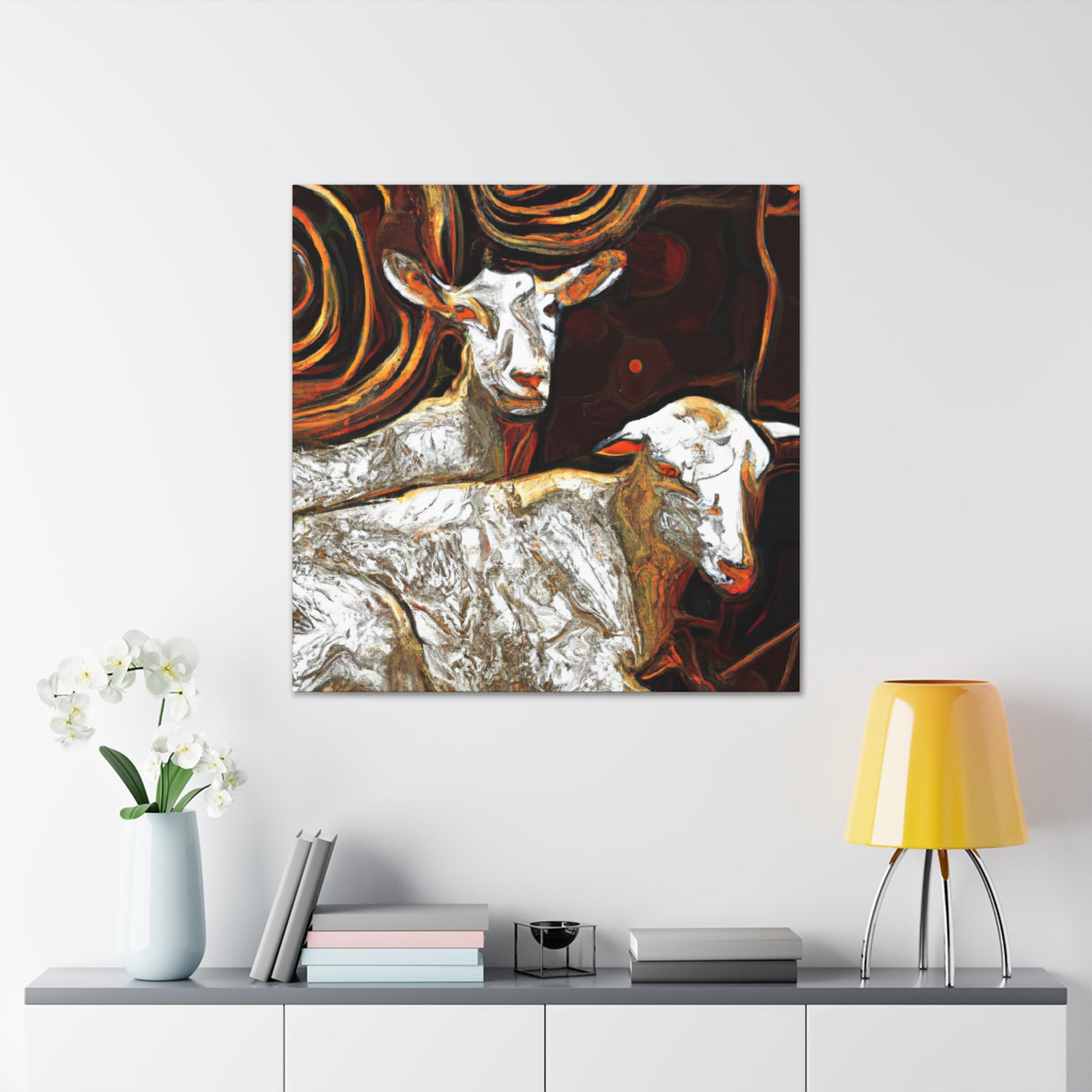 Goat on CanvasKnow - Canvas