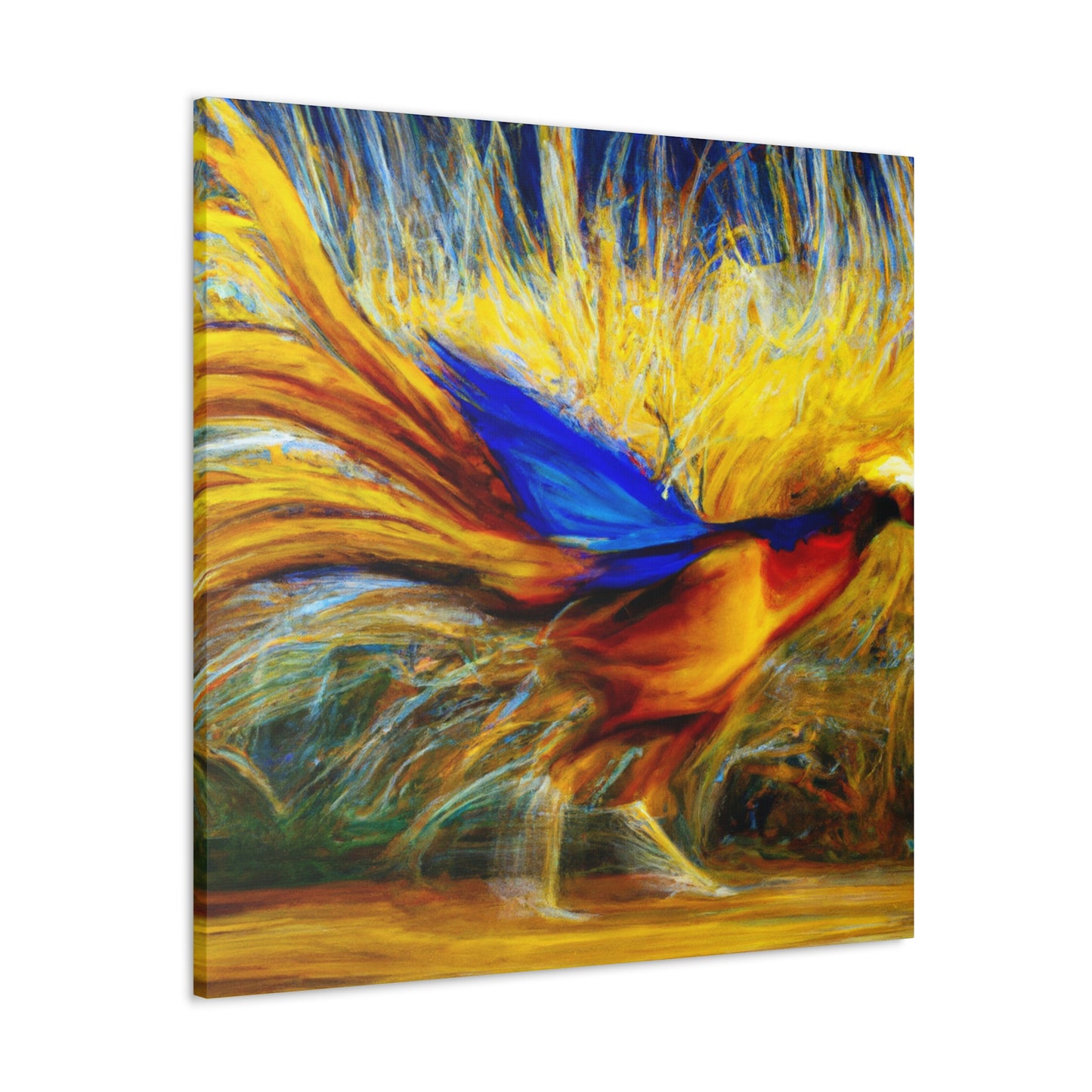 Golden Pheasant Splendor - Canvas