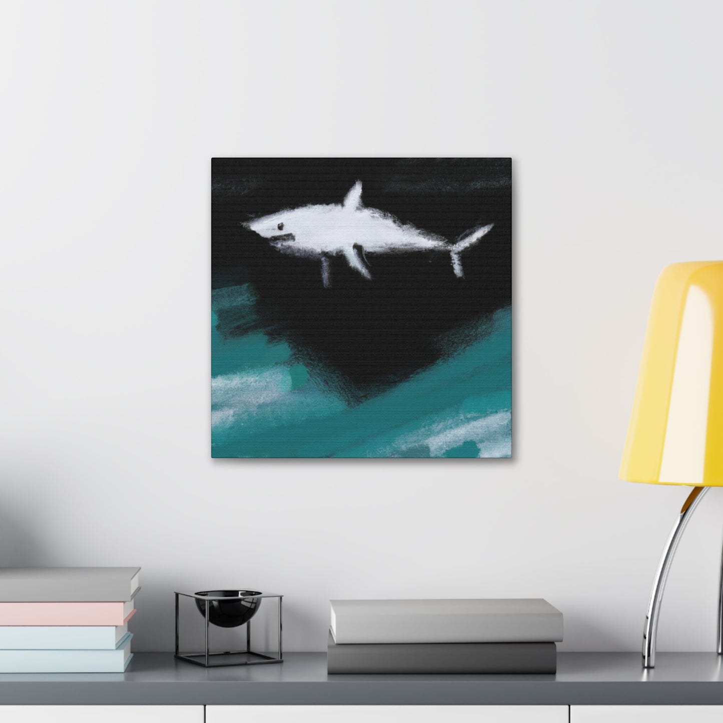 "Shark in the Streets" - Canvas