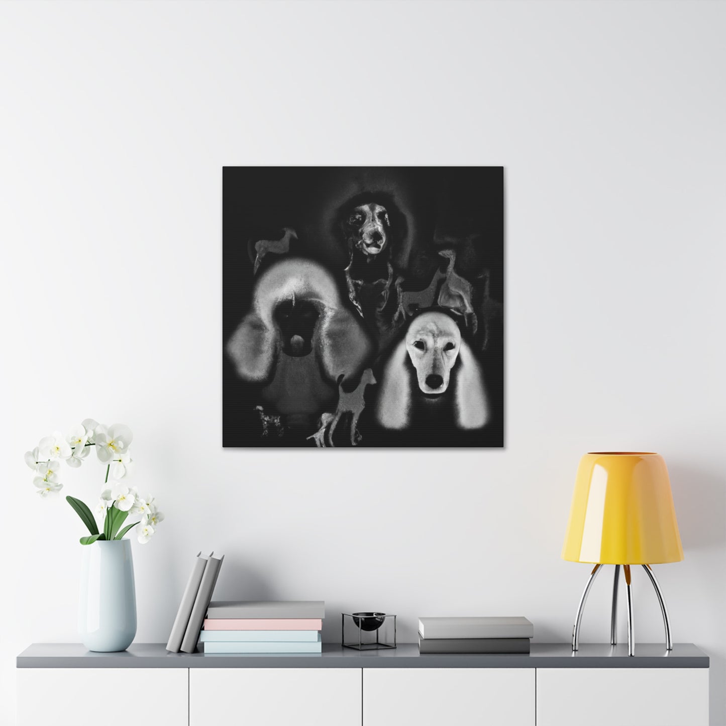 Poodle in a Dream - Canvas