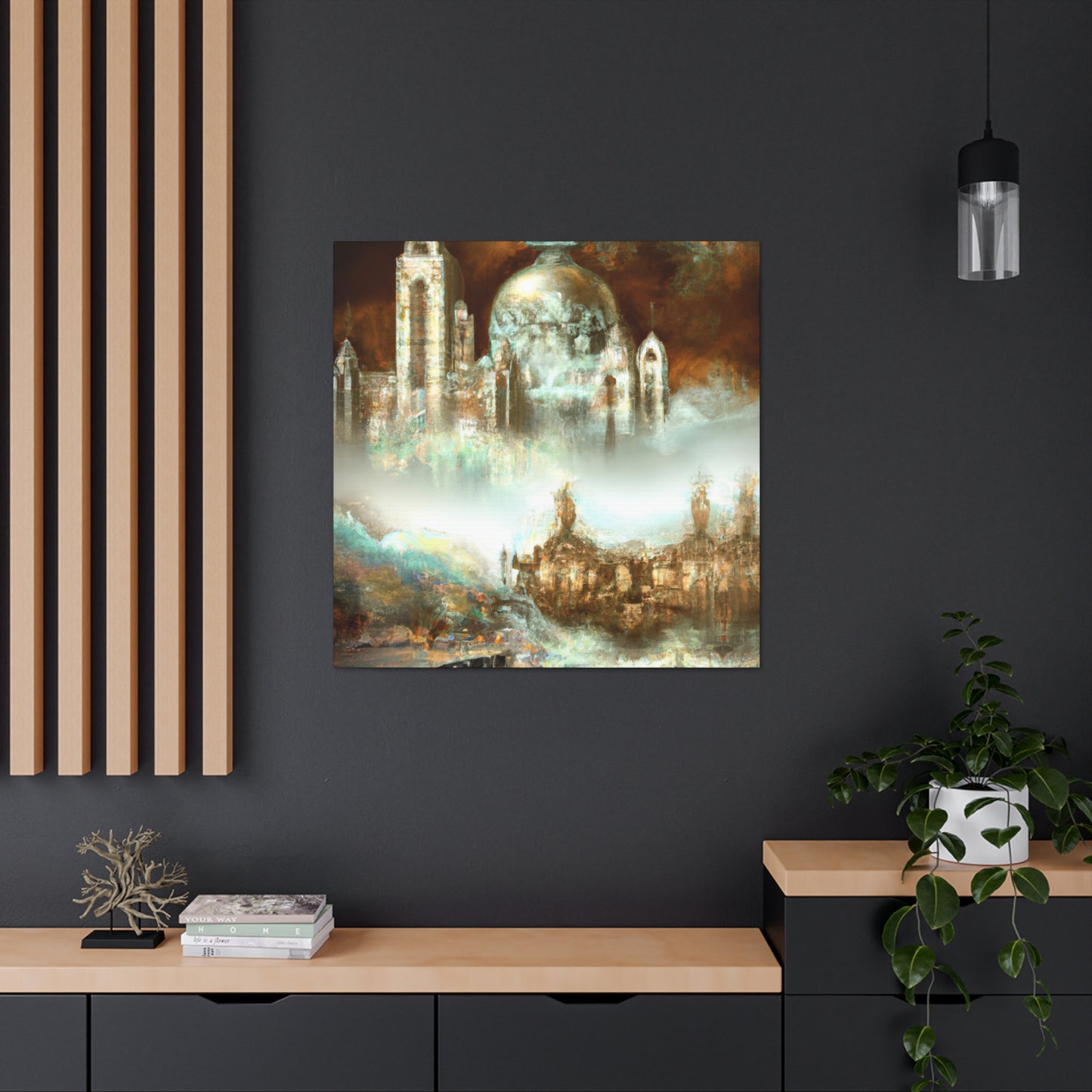 "Baroque Meets Deco" - Canvas