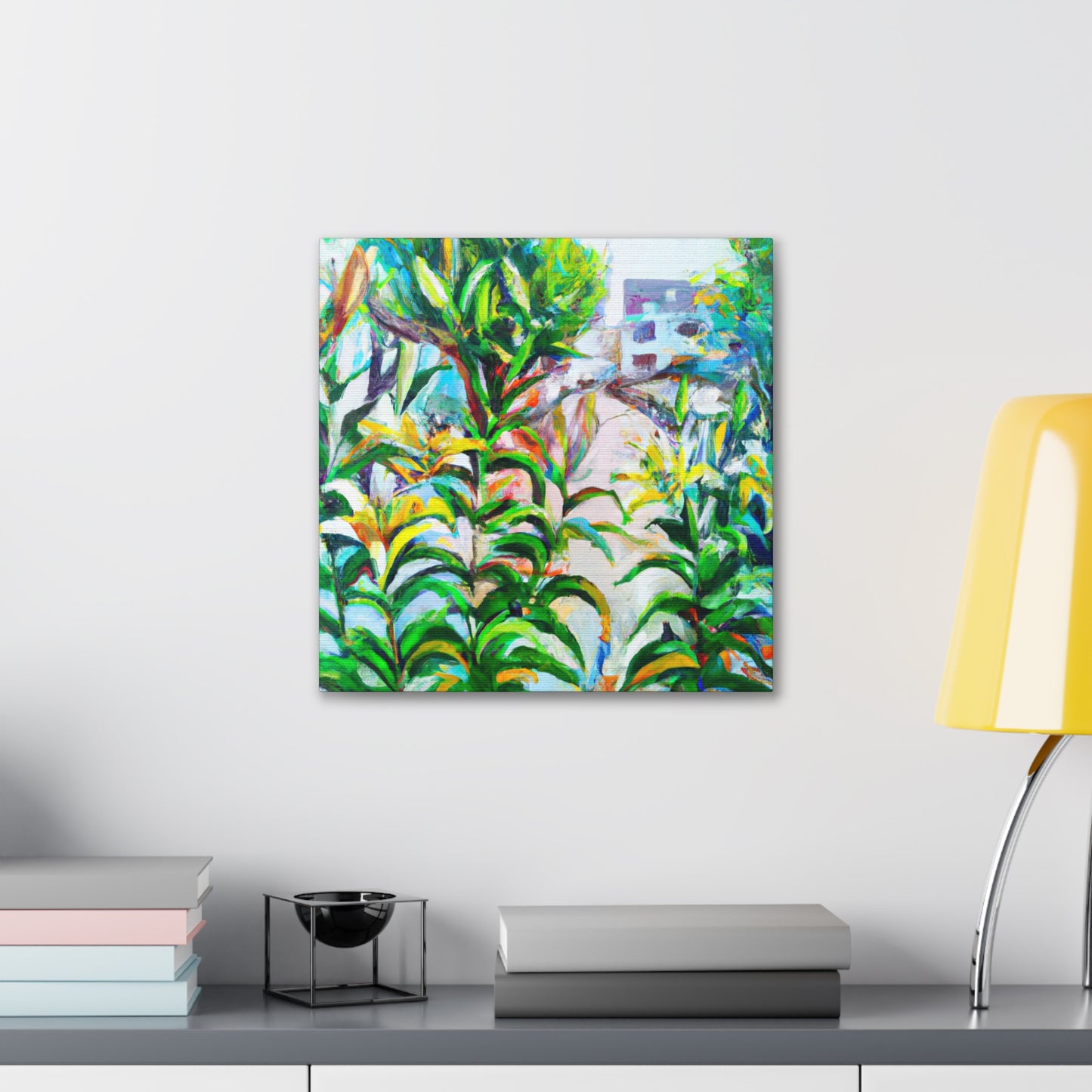 Lily's Blossoming Beauty - Canvas