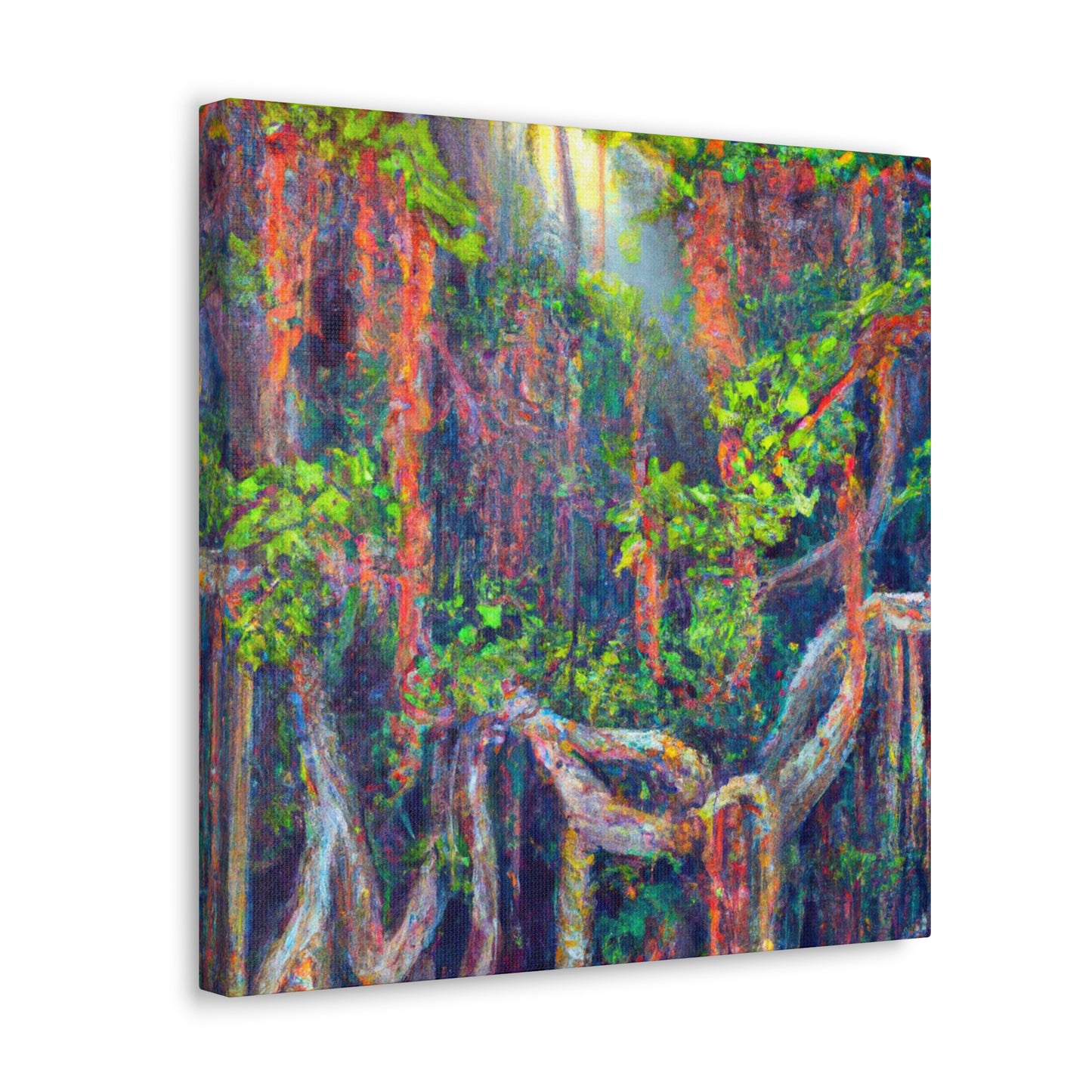 "The Majestic Banyan Tree" - Canvas