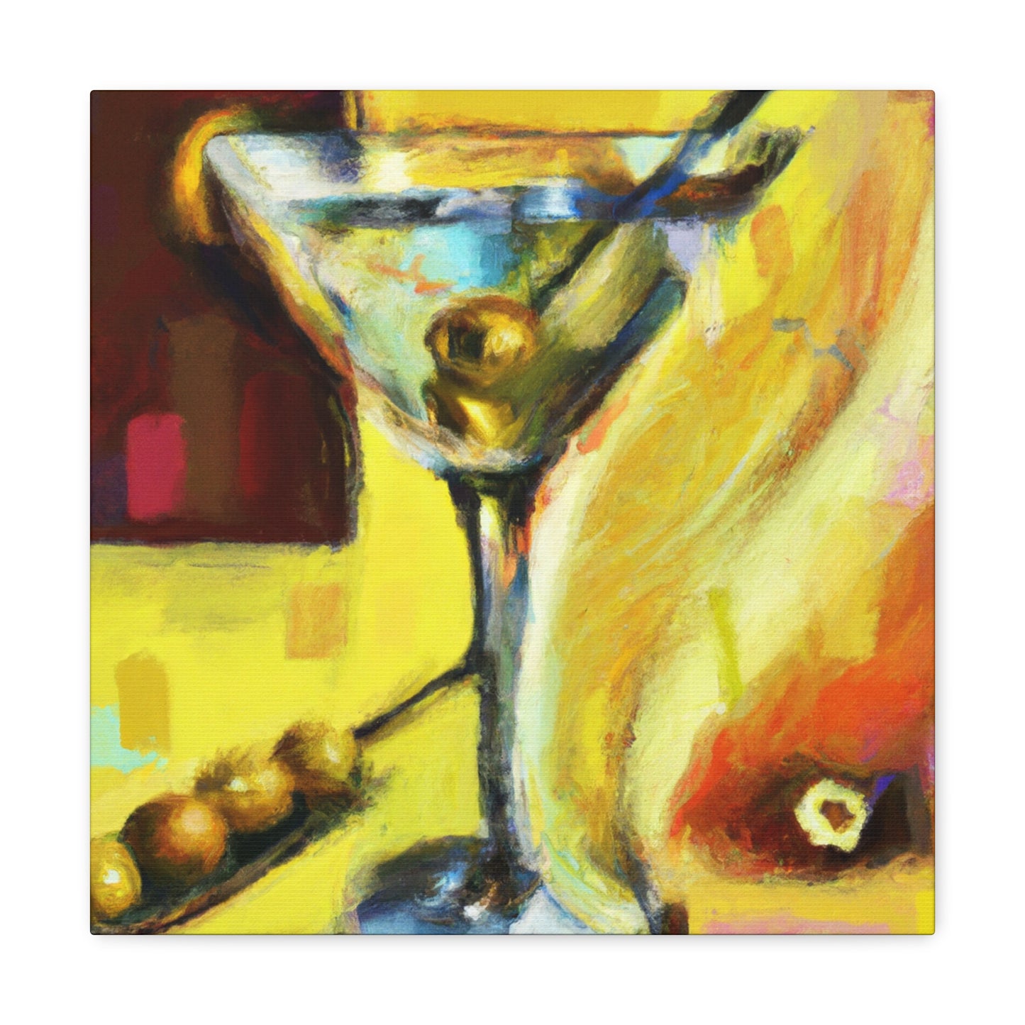 Martini: Impressionist Dream - Canvas