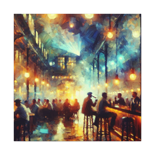 Smoky Social Soirée - Canvas